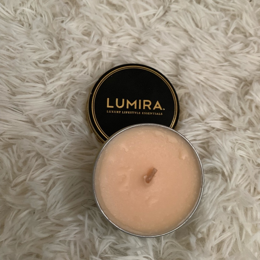 luxury scented candle by LUMIRA